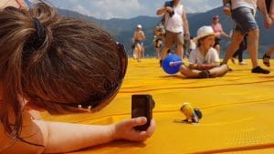 The Floating Pears...La Inuzza vera star del pontile - 20160625 145226