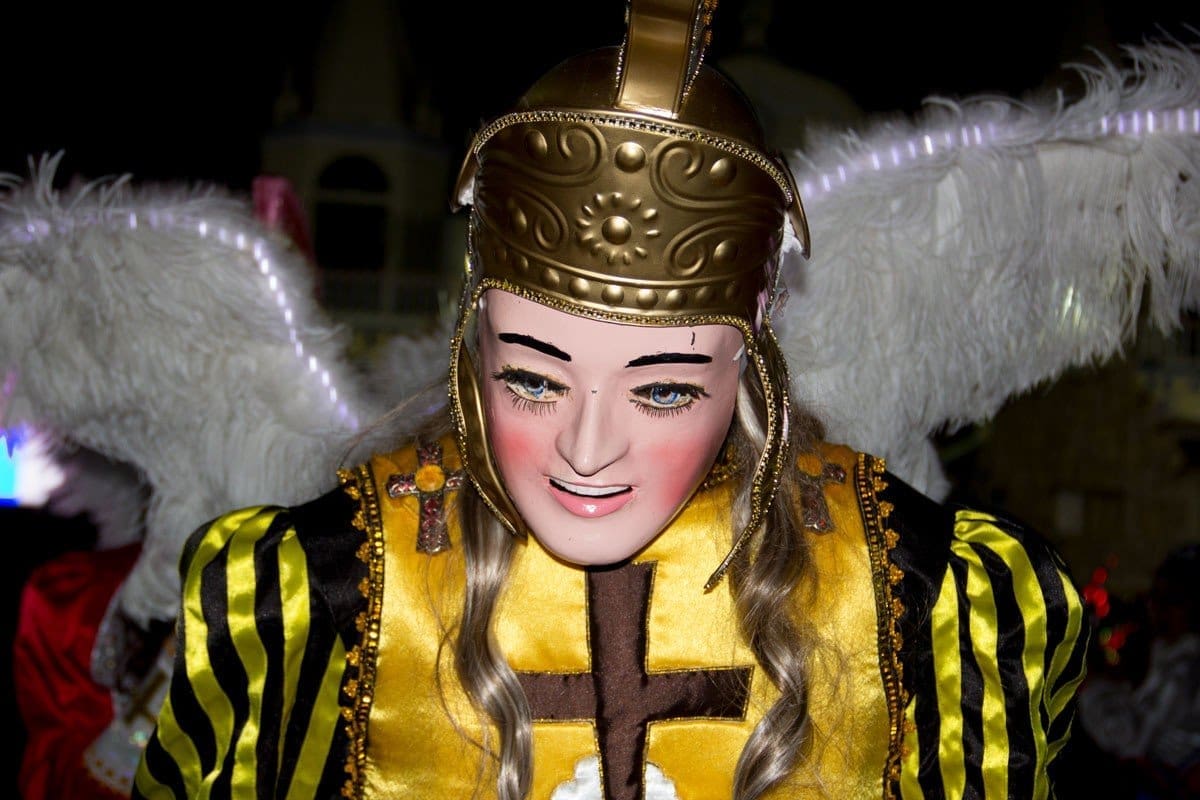 CILE. Los diablos rendono omaggio alla Virgen del Carmen - IMG 2902