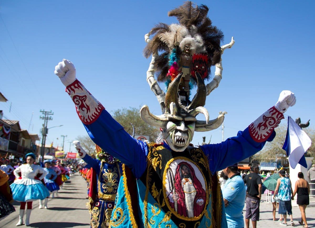 CILE. Los diablos rendono omaggio alla Virgen del Carmen - MG 1148