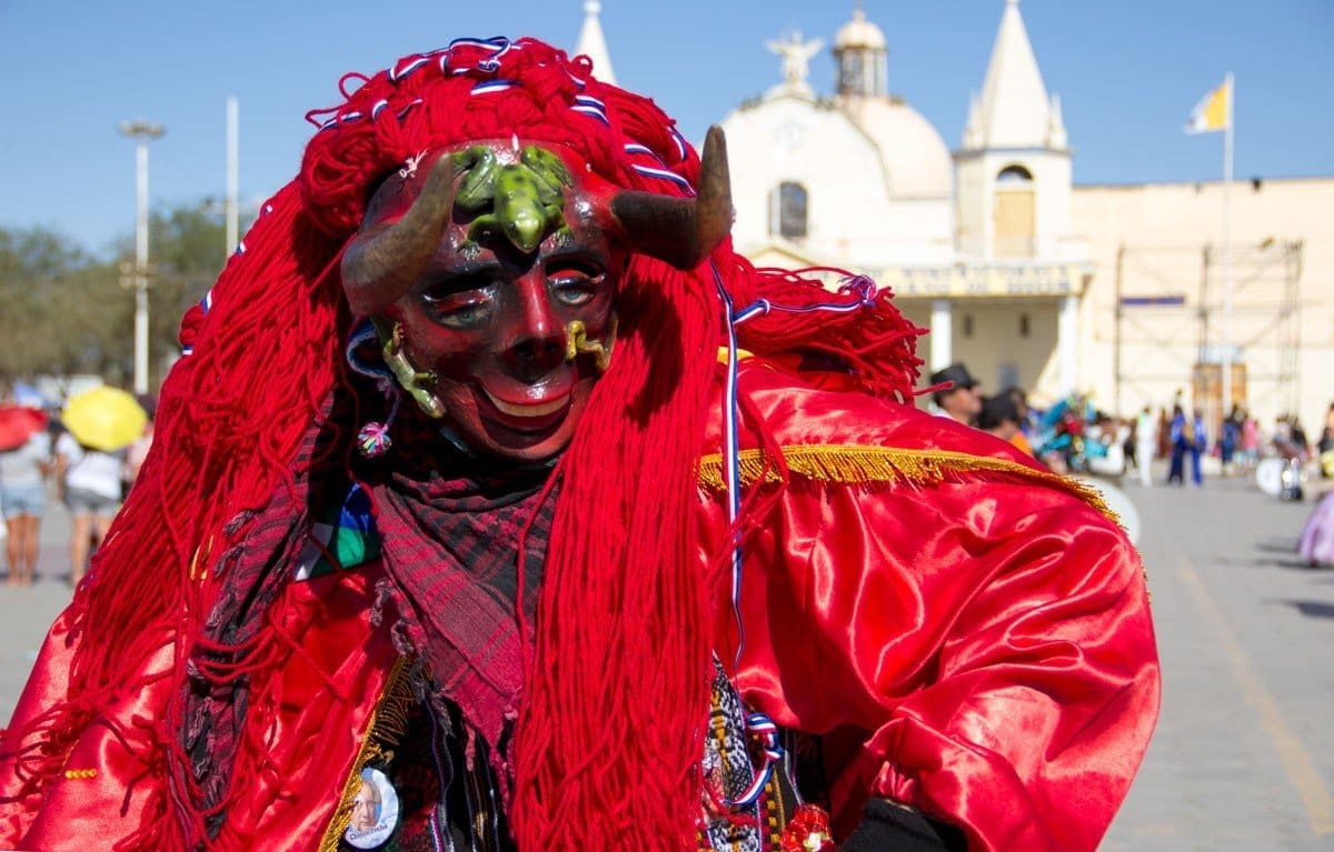 CILE. Los diablos rendono omaggio alla Virgen del Carmen - MG 1364