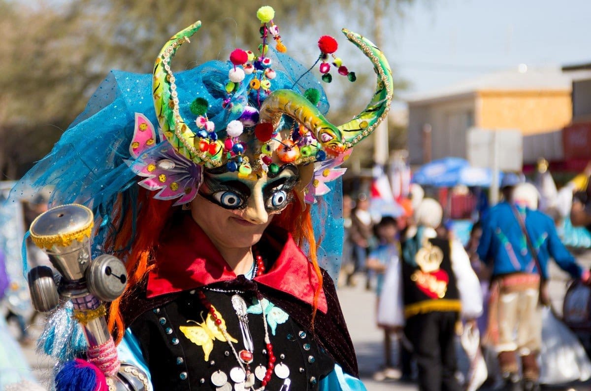CILE. Los diablos rendono omaggio alla Virgen del Carmen - MG 1372