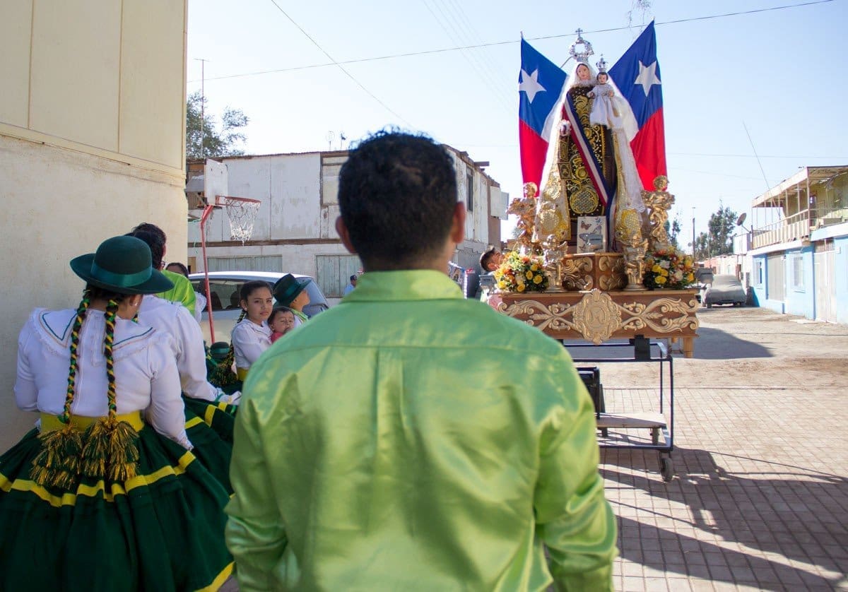 CILE. La Virgen del Carmen a la Tirana. - MG 1553