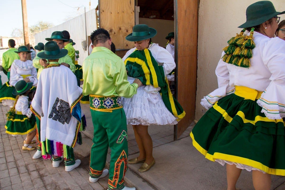 CILE. La Virgen del Carmen a la Tirana. - MG 1578