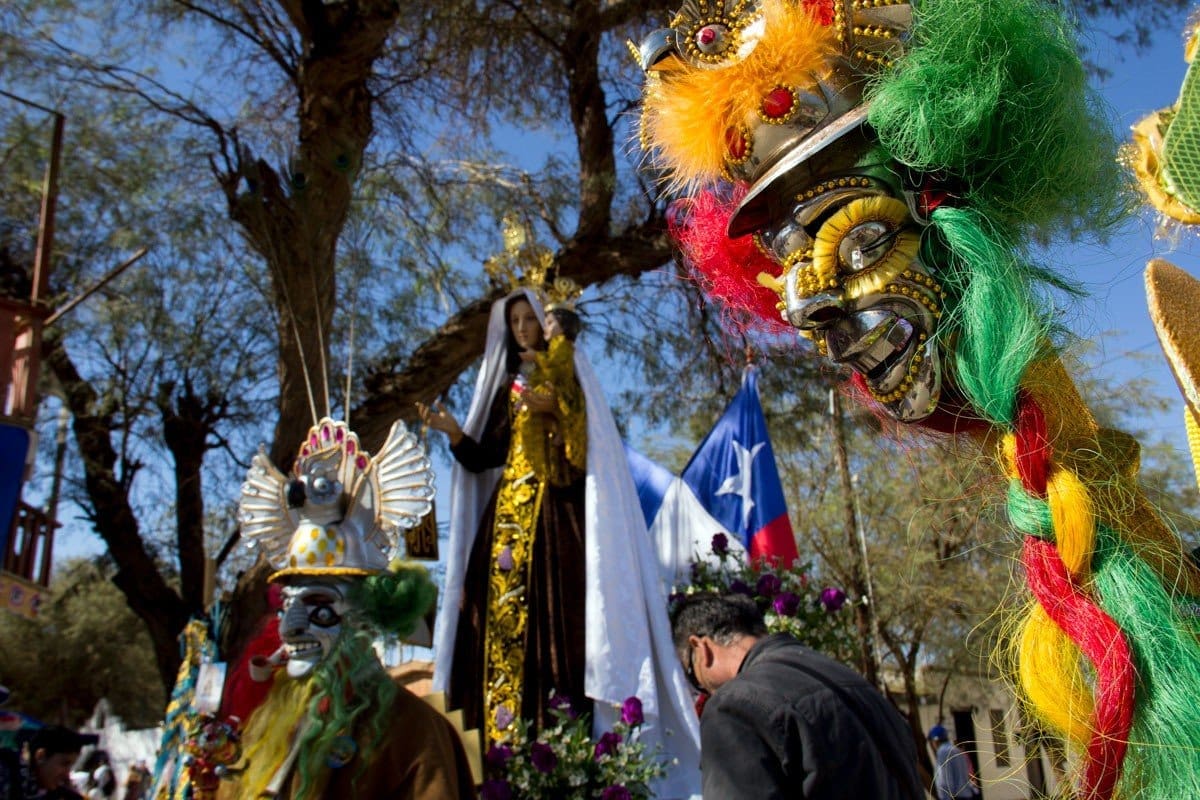 CILE. La Virgen del Carmen a la Tirana. - MG 2123