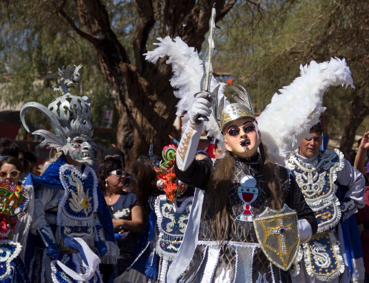 CILE. Los diablos rendono omaggio alla Virgen del Carmen - MG 3347