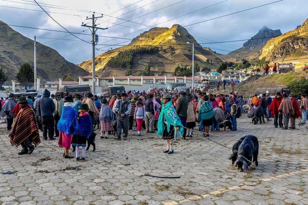 Ecuador, Quilotoa, Zumbawa