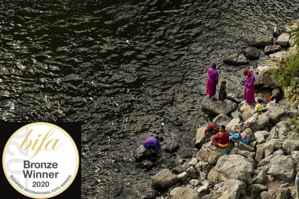 Pastori nomadi della steppa mongola